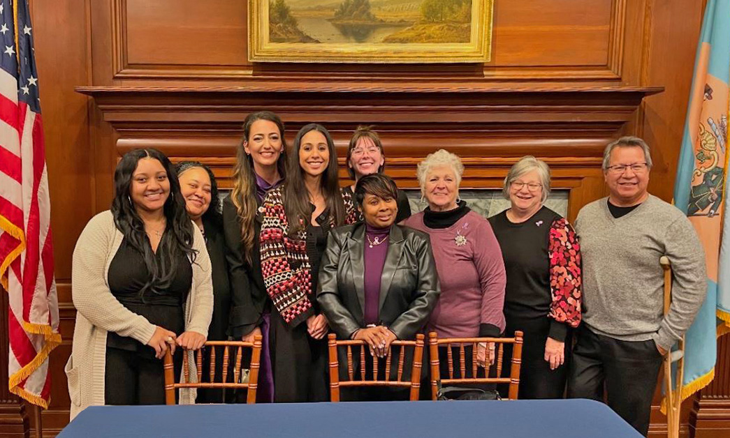 2025 Delaware Domestic Violence Awareness Month (DVAM) proclamation signing.